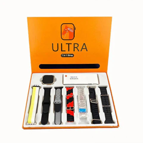 SMART WATCH ULTRA With 7 Different STRAP